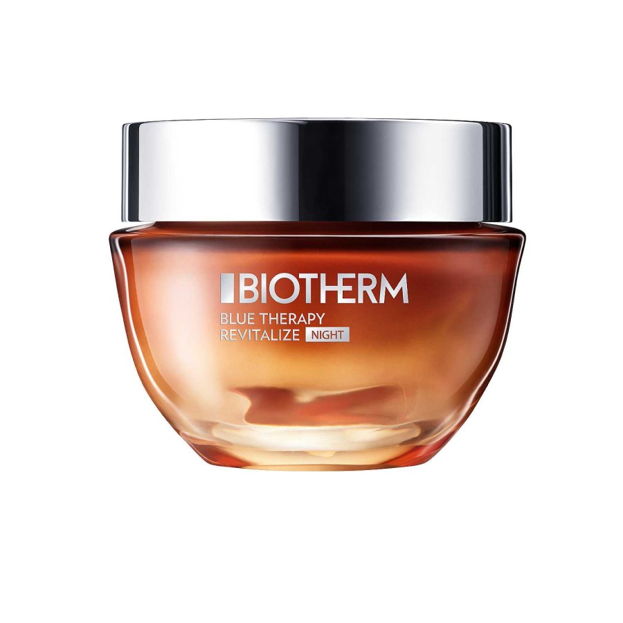 Pflege Biotherm Nachtpflege | Blue Therapy Amber Algae Revitalize Night