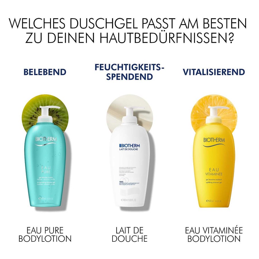 D Fte Biotherm Reinigung | Eau Vitamin E Duschgel