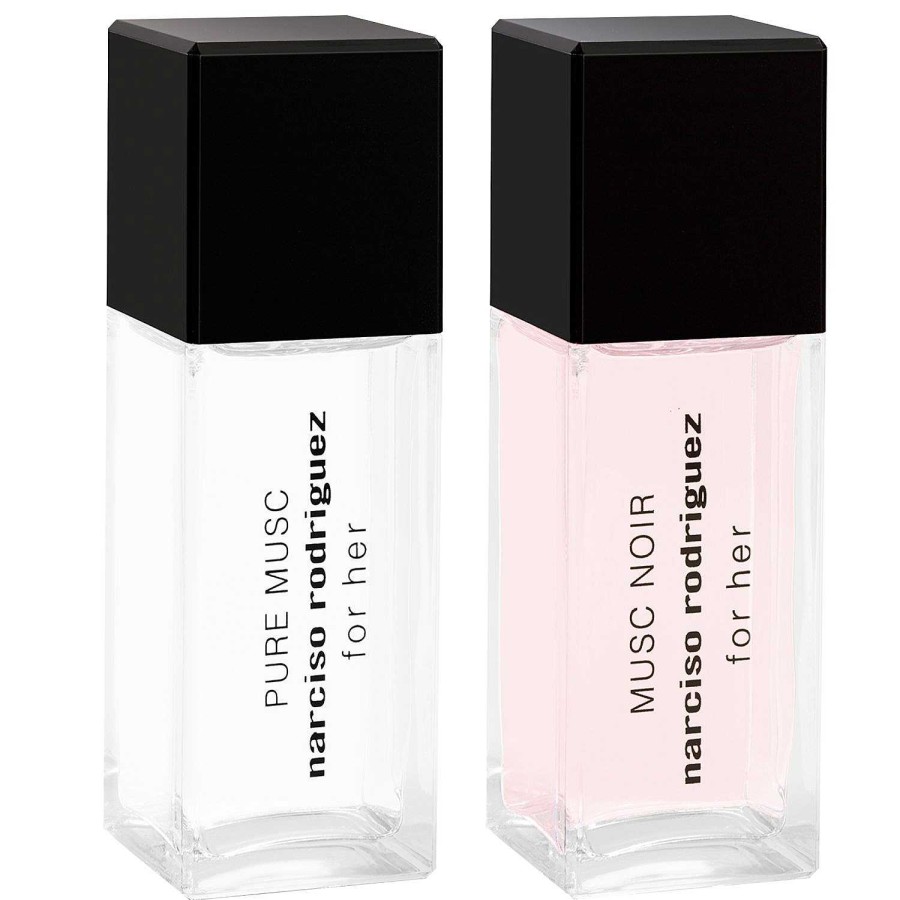 D Fte Narciso Rodriguez Sets | Mini Duos - For Her Pure Musc Eau De Parfum 20 Ml + For Her Musc Noir Eau De Parfum 20 Ml