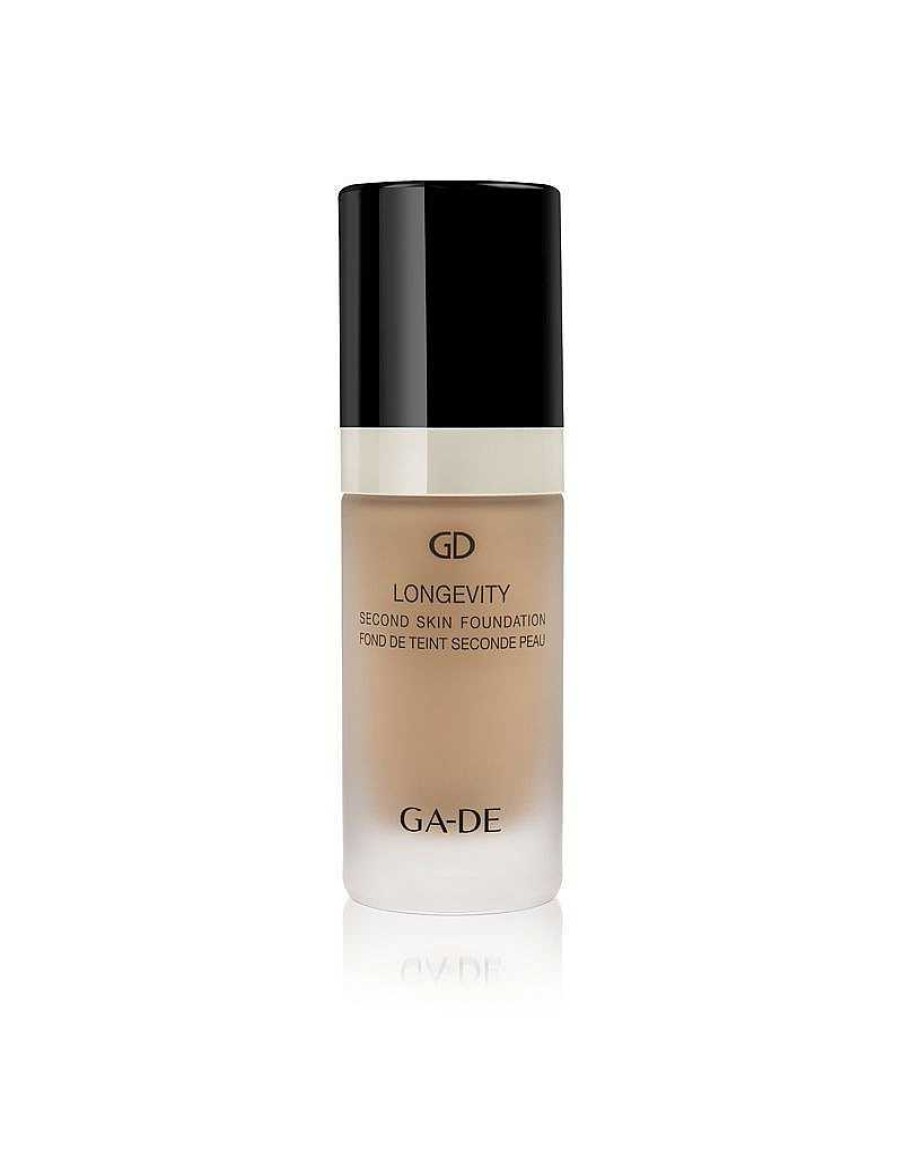 Make Up GA-DE Foundation | Longevity Second Skin Foundation - 118 Buff Beige