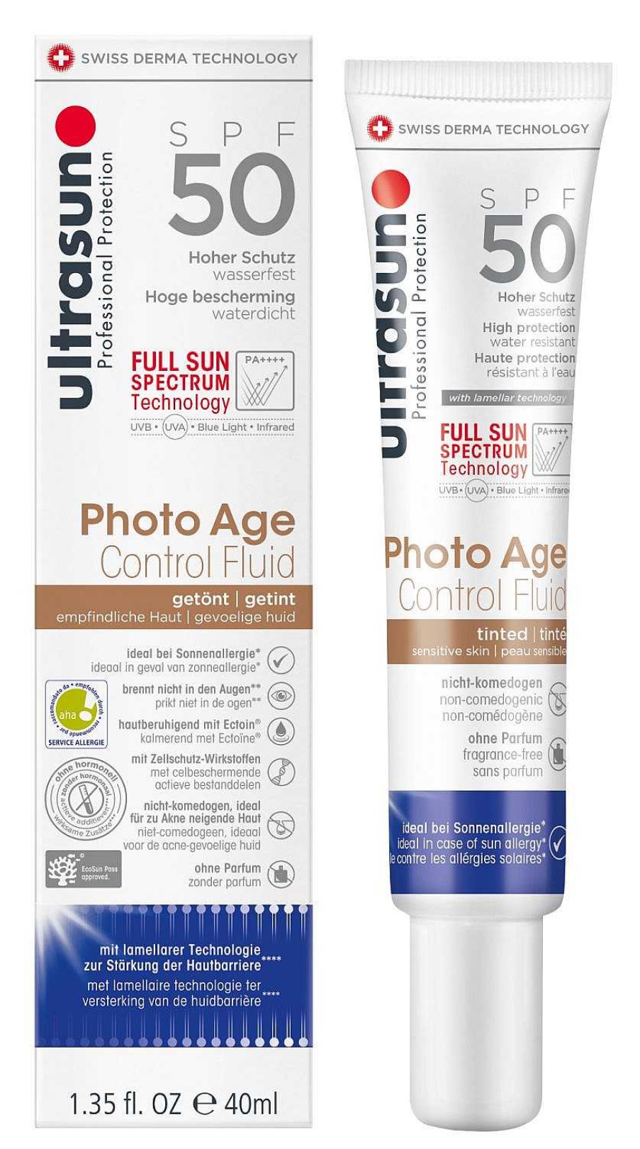 Pflege Ultrasun AG Sonnenschutz | Photo Age Control Fluid Tnt Sf50