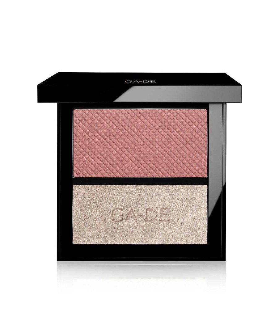 Make Up GA-DE Puder | Velveteen Blush & Shimmer Duet - 52 Boom & Glow