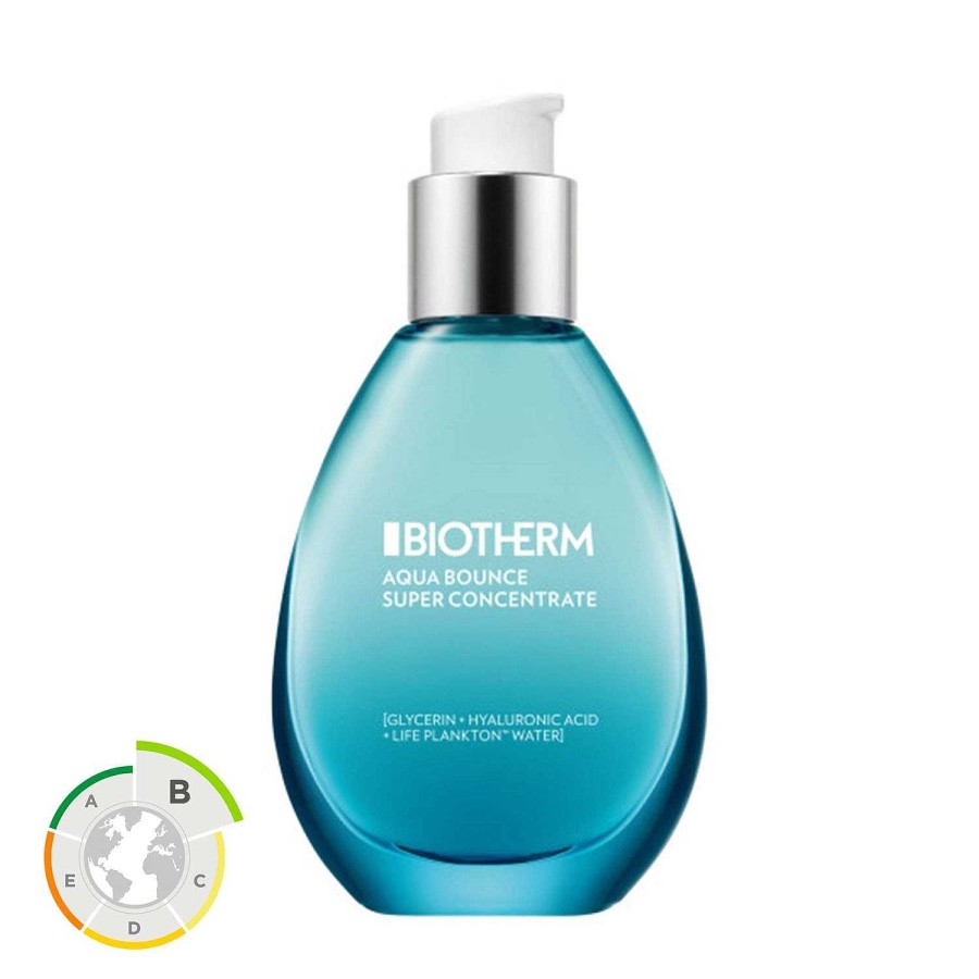 Pflege Biotherm Spezialpflege | Aqua Bounce Super Concentrate Mit Hyalurons Ure