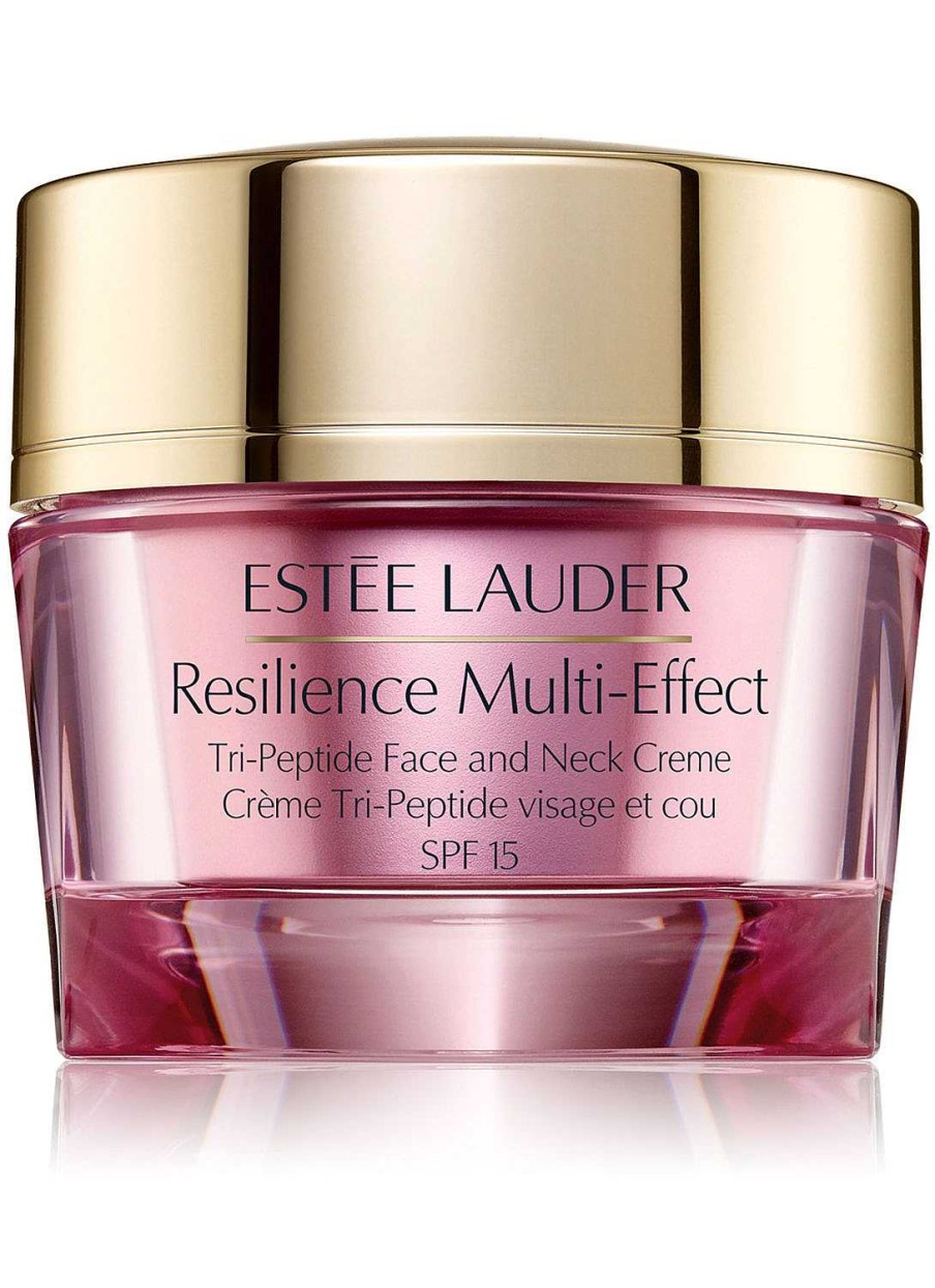 Pflege Estée Lauder Anti-Aging | Resilience Multi-Effect Tri-Peptide Face And Neck Creme Spf15 (Normale Haut/Mischhaut)