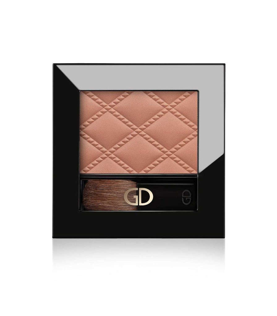 Make Up GA-DE Rouge | Idyllic Soft Satin Blush With Mirror - 06 Celestial