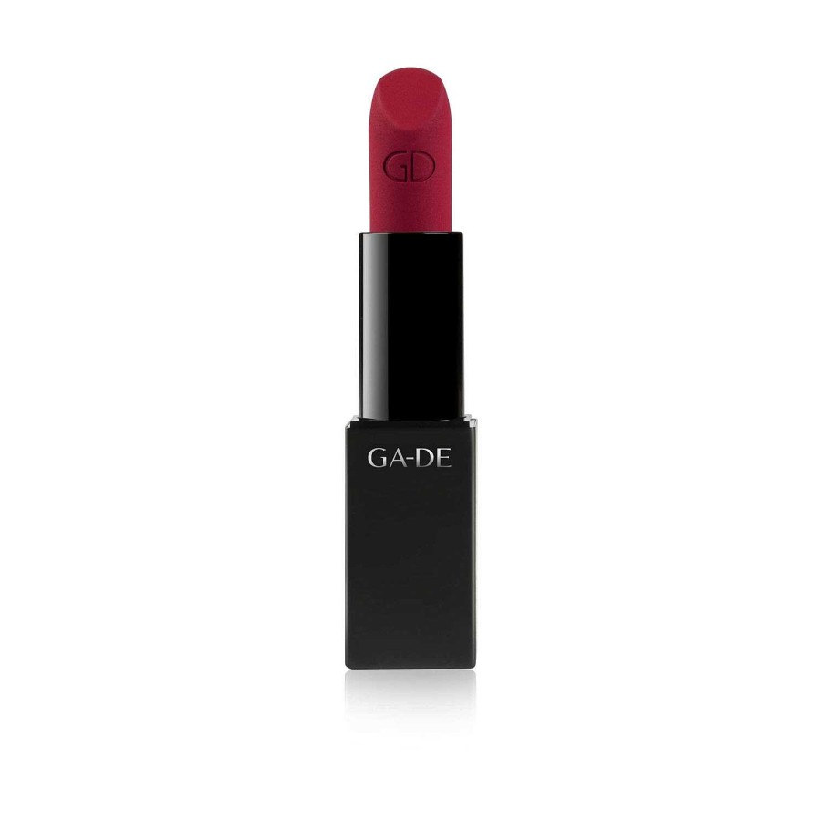 Make Up GA-DE Lippenstift | Velveteen Pure Matte Lipstick - 758 Iconic Red