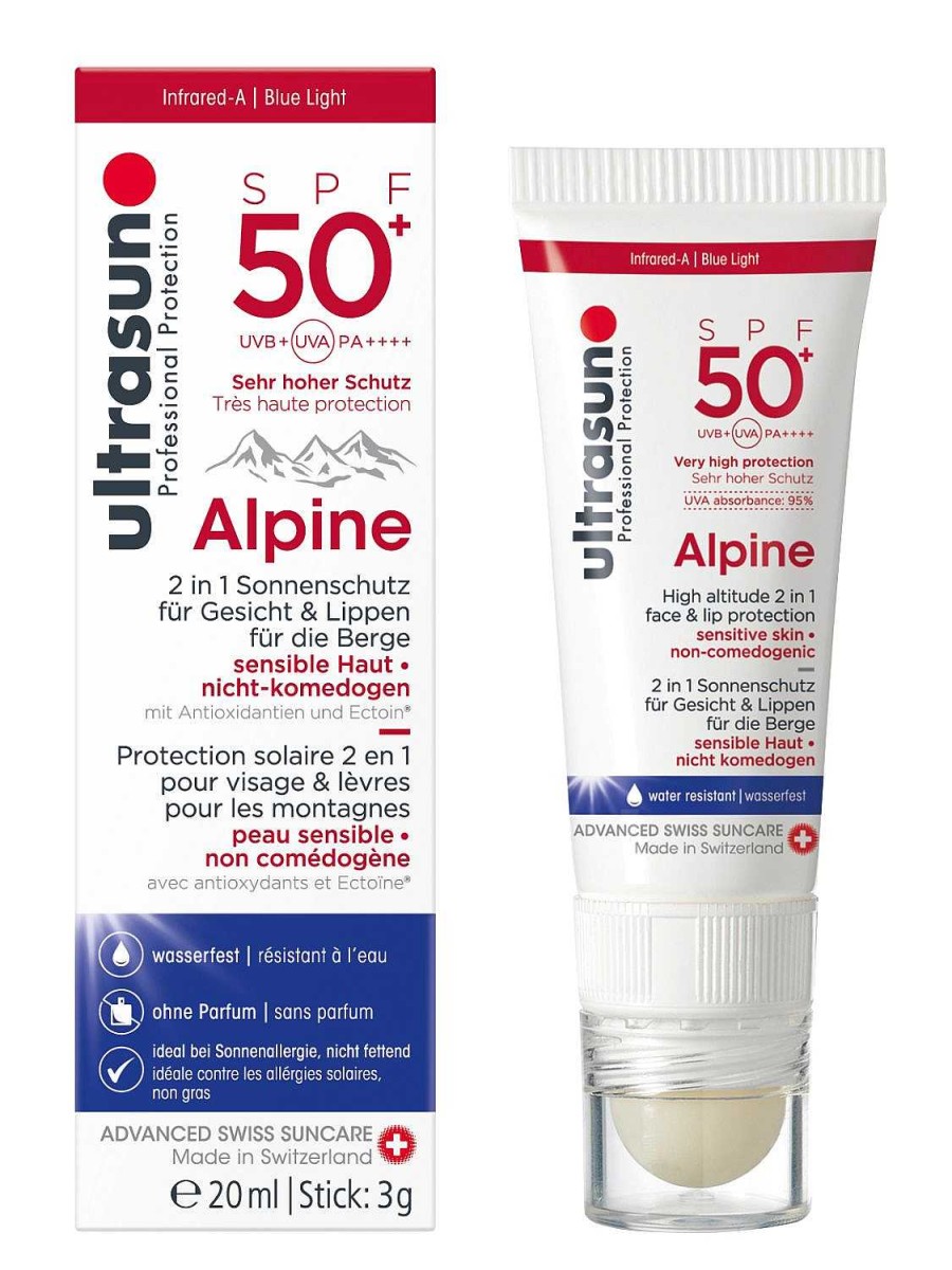 Pflege Ultrasun AG Sonnenschutz | Alpine Spf50+ Stick