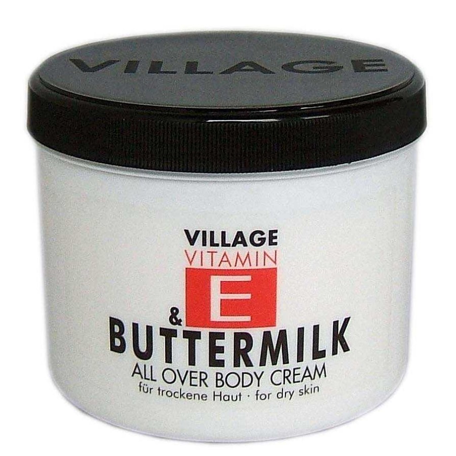 Pflege Village K Rperpflege | Village Vitamin E Bodycream Buttermilk