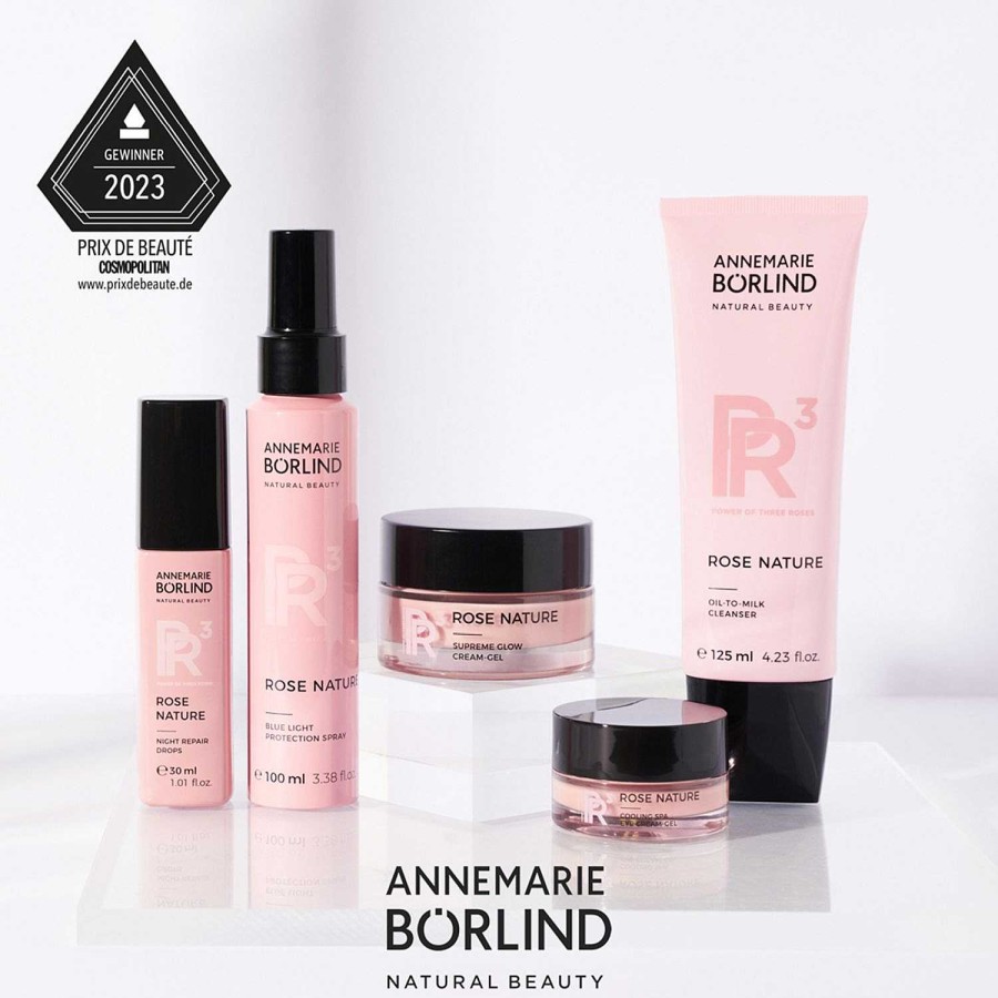 Pflege ANNEMARIE BÖRLIND Spezialpflege | Rose Nature Cooling Spa Eye Cream-Gel