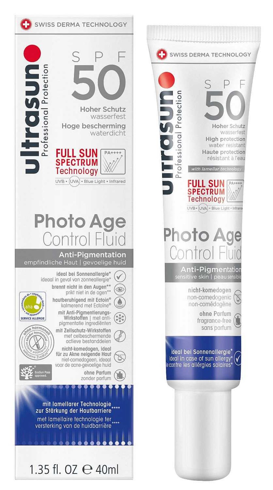 Pflege Ultrasun AG Sonnenschutz | Photo Age Anti-P Contr.Fluid Sf50