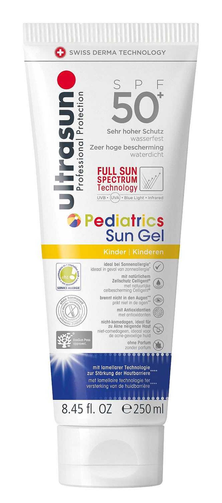 Pflege Ultrasun AG Sonnenschutz | Pediatrics Sun Gel Sf50+