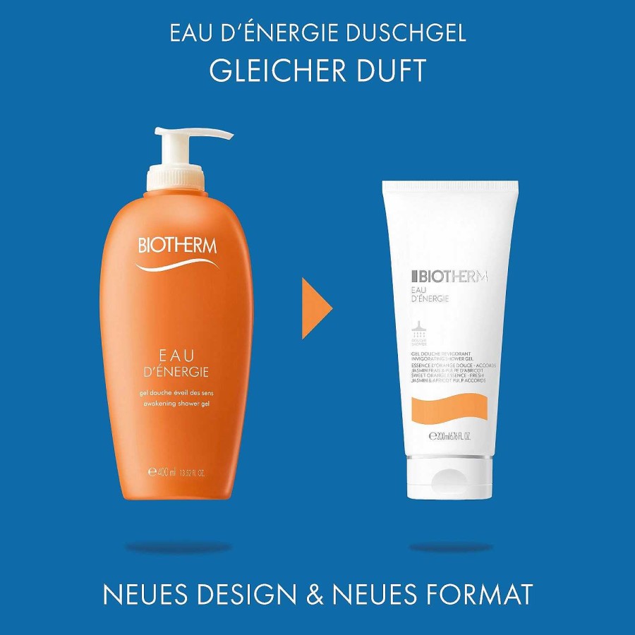 Pflege Biotherm K Rperreinigung | Eau D'Energie Shower Gel