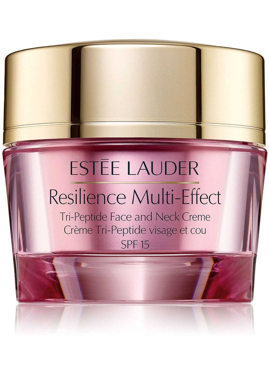 Pflege Estée Lauder Anti-Aging | Resilience Multi-Effect Tri-Peptide Face And Neck Creme Spf15 (Trockene Haut)