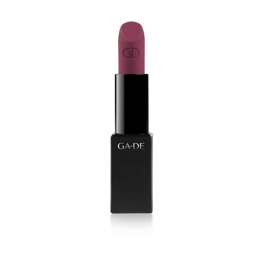 Make Up GA-DE Lippenstift | Velveteen Pure Matte Lipstick - 760 Lavish Plum