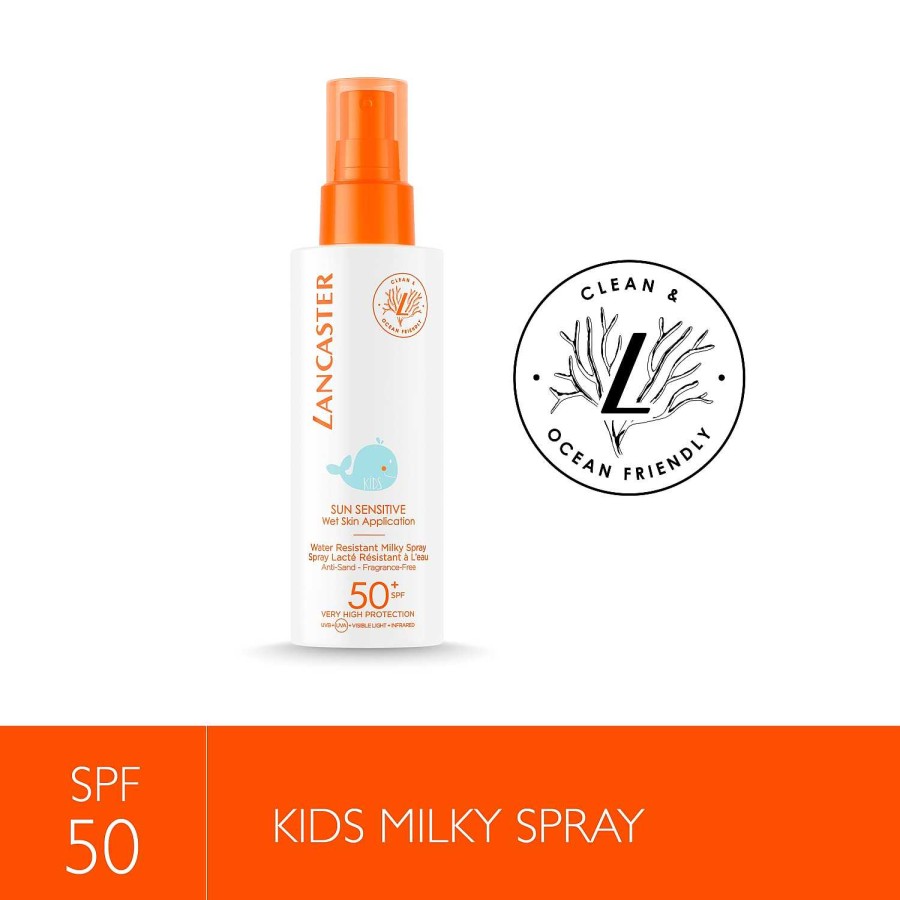 Pflege Lancaster Sonnenschutz | Clean Sun Sensitive Kids Milky Spray Spf 50