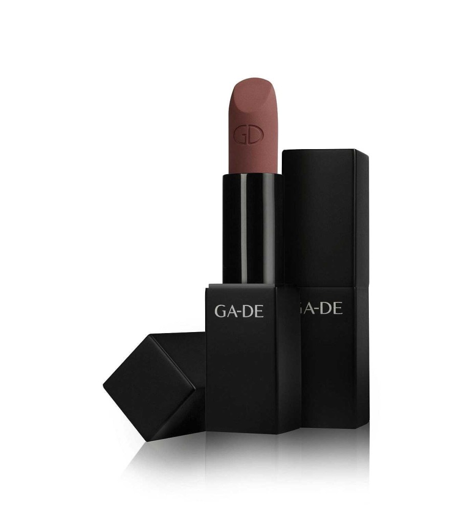 Make Up GA-DE Lippenstift | Velveteen Pure Matte Lipstick - 754 Mauve Mist