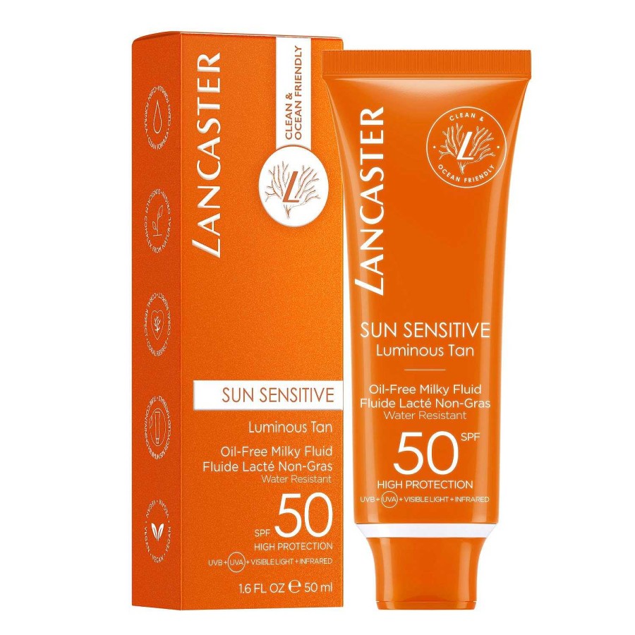 Pflege Lancaster Sonnenschutz | Clean Sun Sensitive Milky Fluid Spf 50