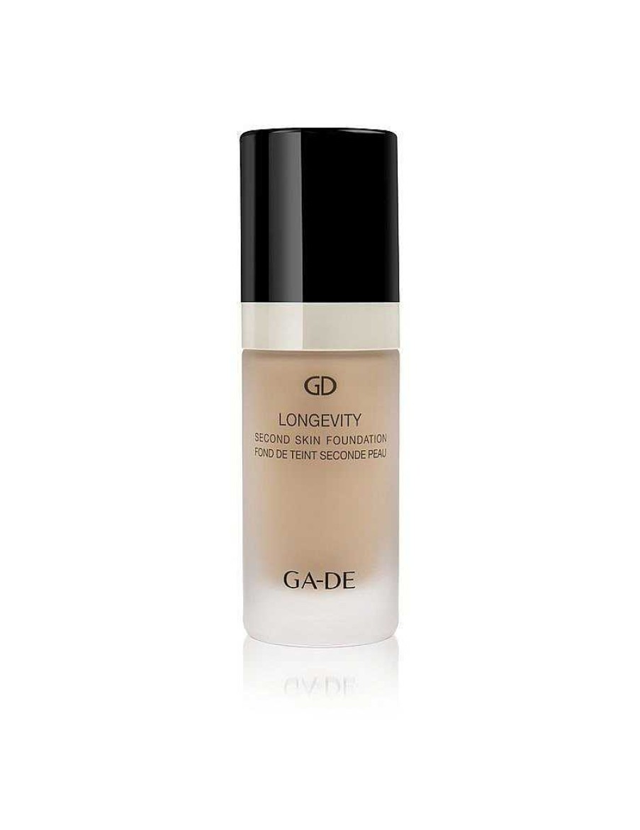 Make Up GA-DE Foundation | Longevity Second Skin Foundation - 117 Sun Beige