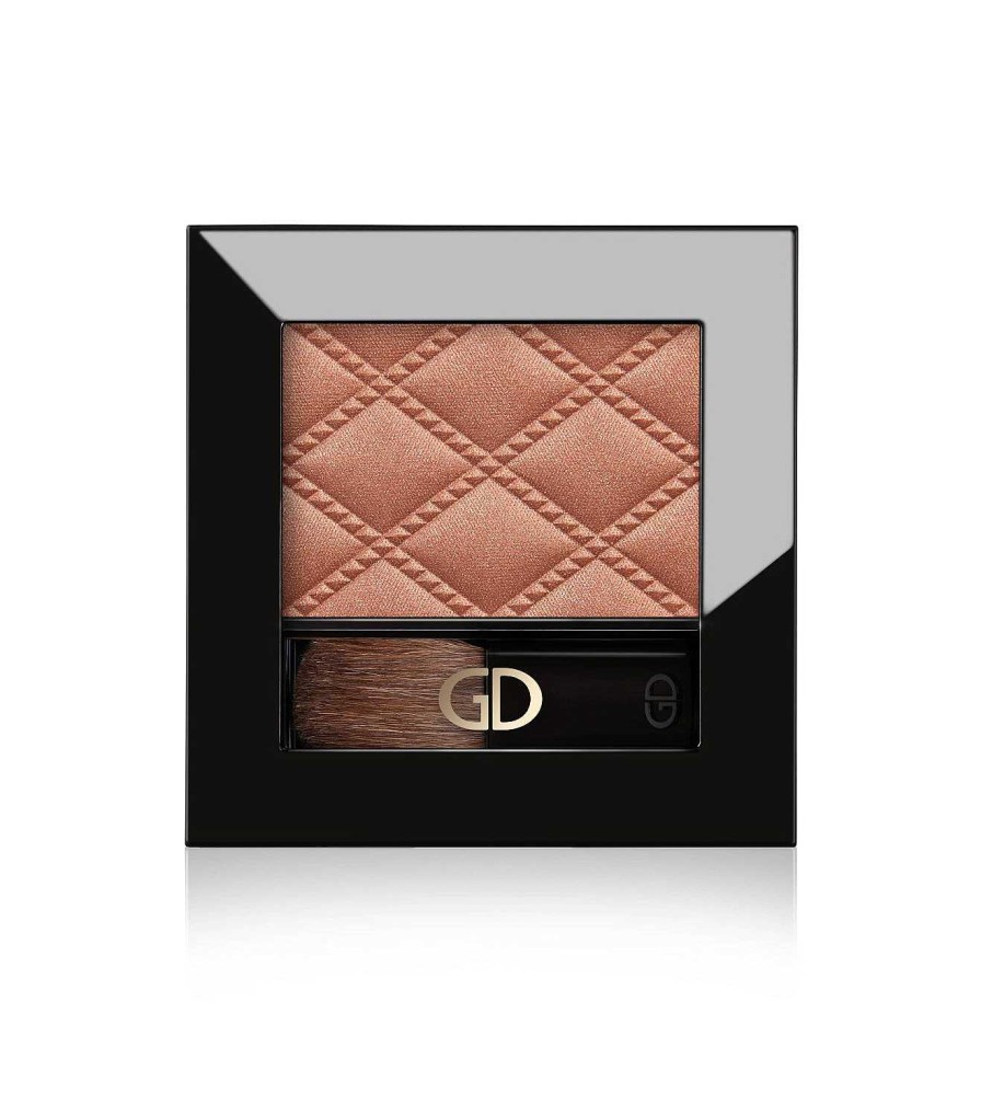 Make Up GA-DE Rouge | Idyllic Soft Satin Blush With Mirror - 25 Woodberry