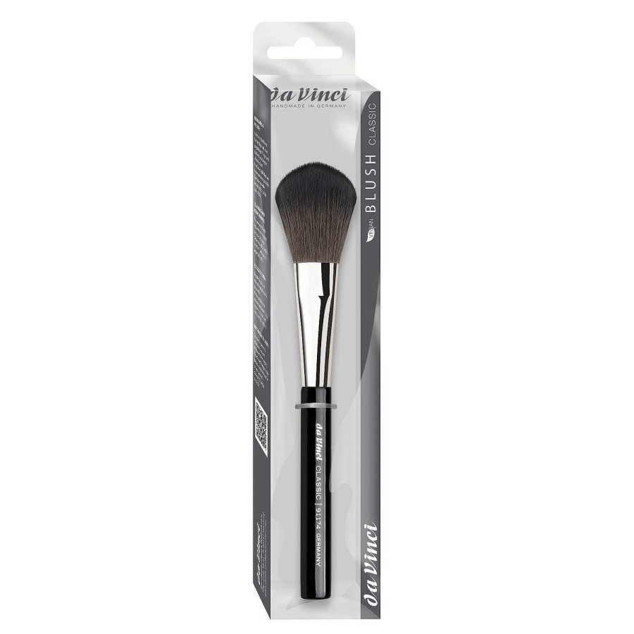 Accessoires Da Vinci Make Up Pinsel | Classic Puder- Und Rougepinsel, Extrafeine, Wellige Kunstfasern