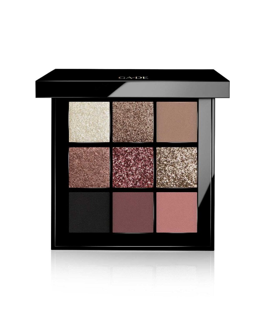 Make Up GA-DE Lidschatten | Velveteen Eyeshadow Palette - 50 Bright Night Angel